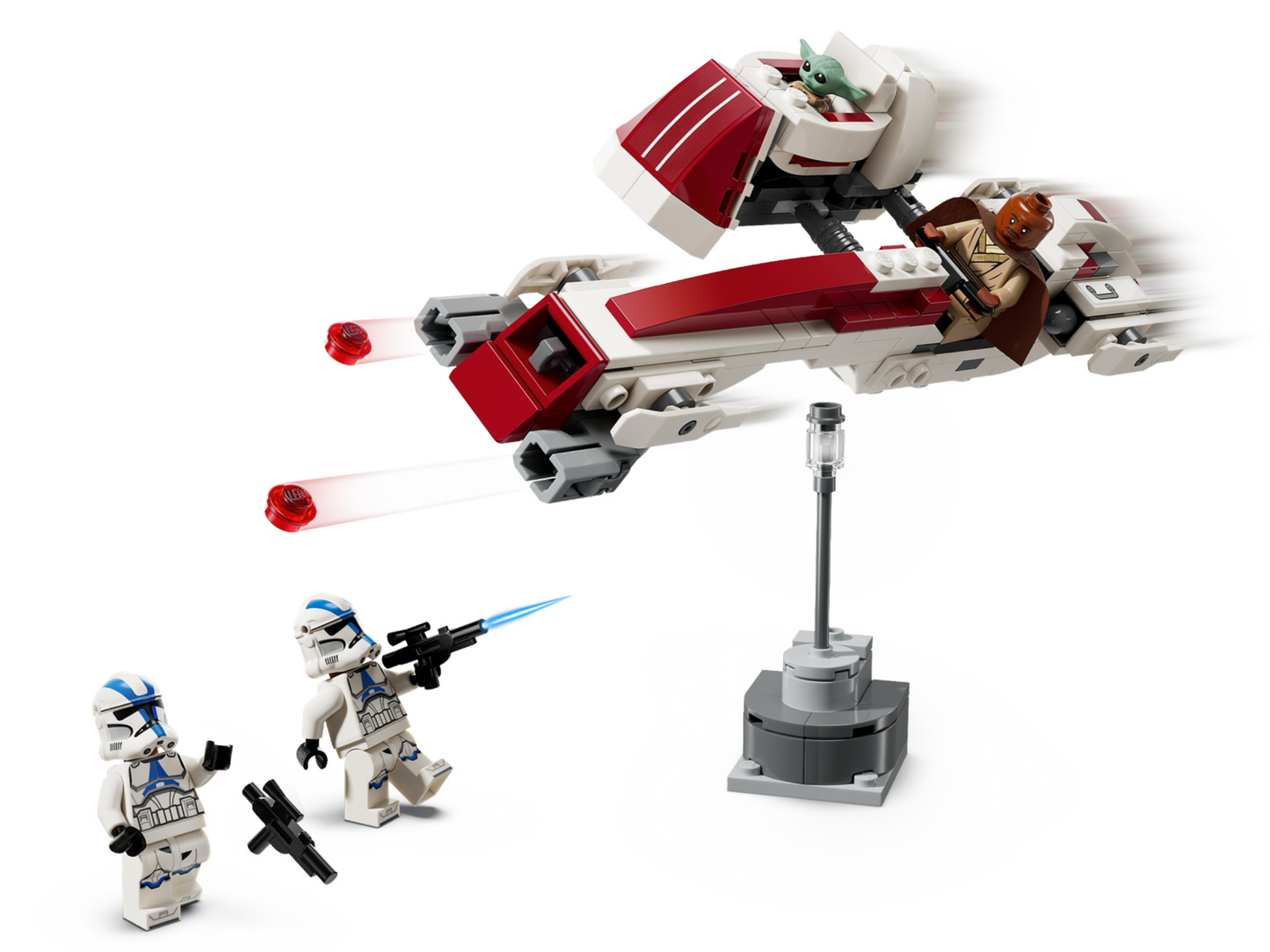 Star Wars 75378 Flucht mit dem BARC Speeder