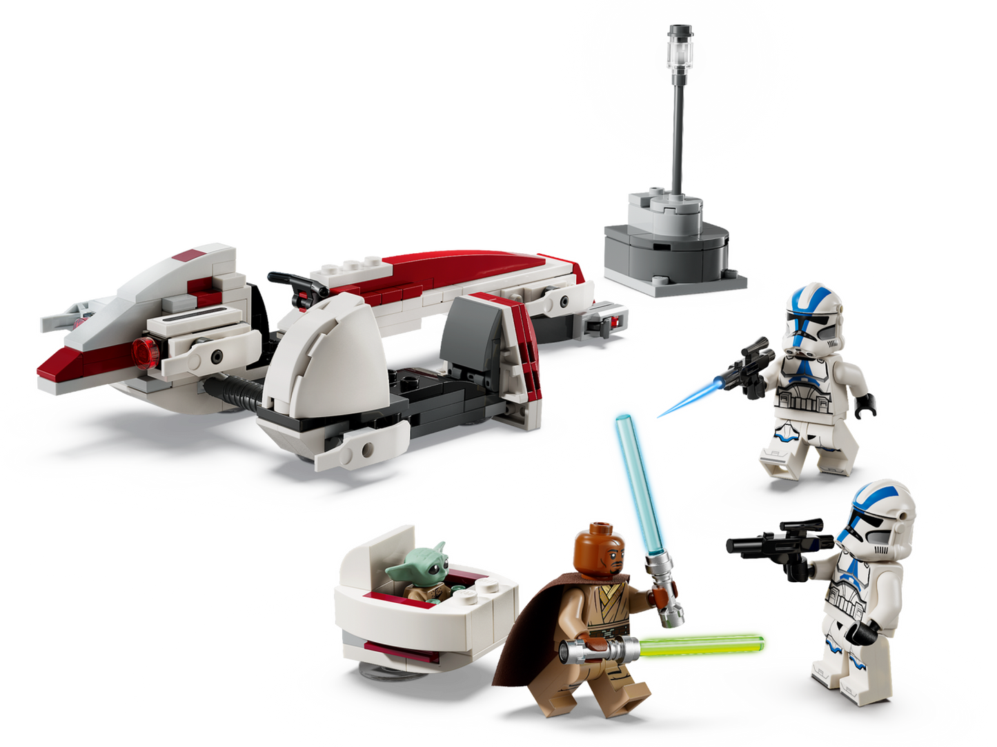 Star Wars 75378 Flucht mit dem BARC Speeder
