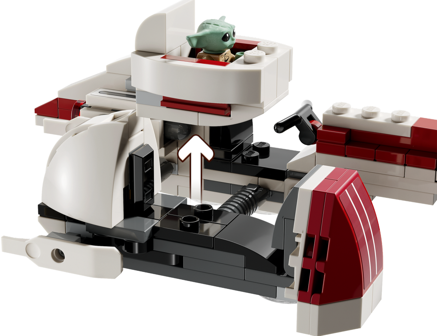 Star Wars 75378 Flucht mit dem BARC Speeder