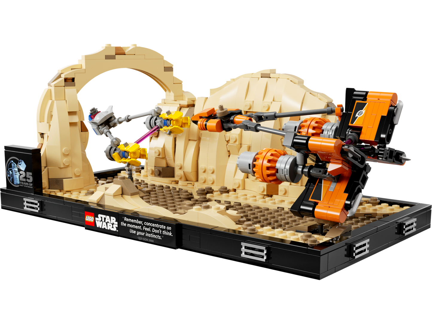 Star Wars 75380 Podrennen in Mos Espa Diorama