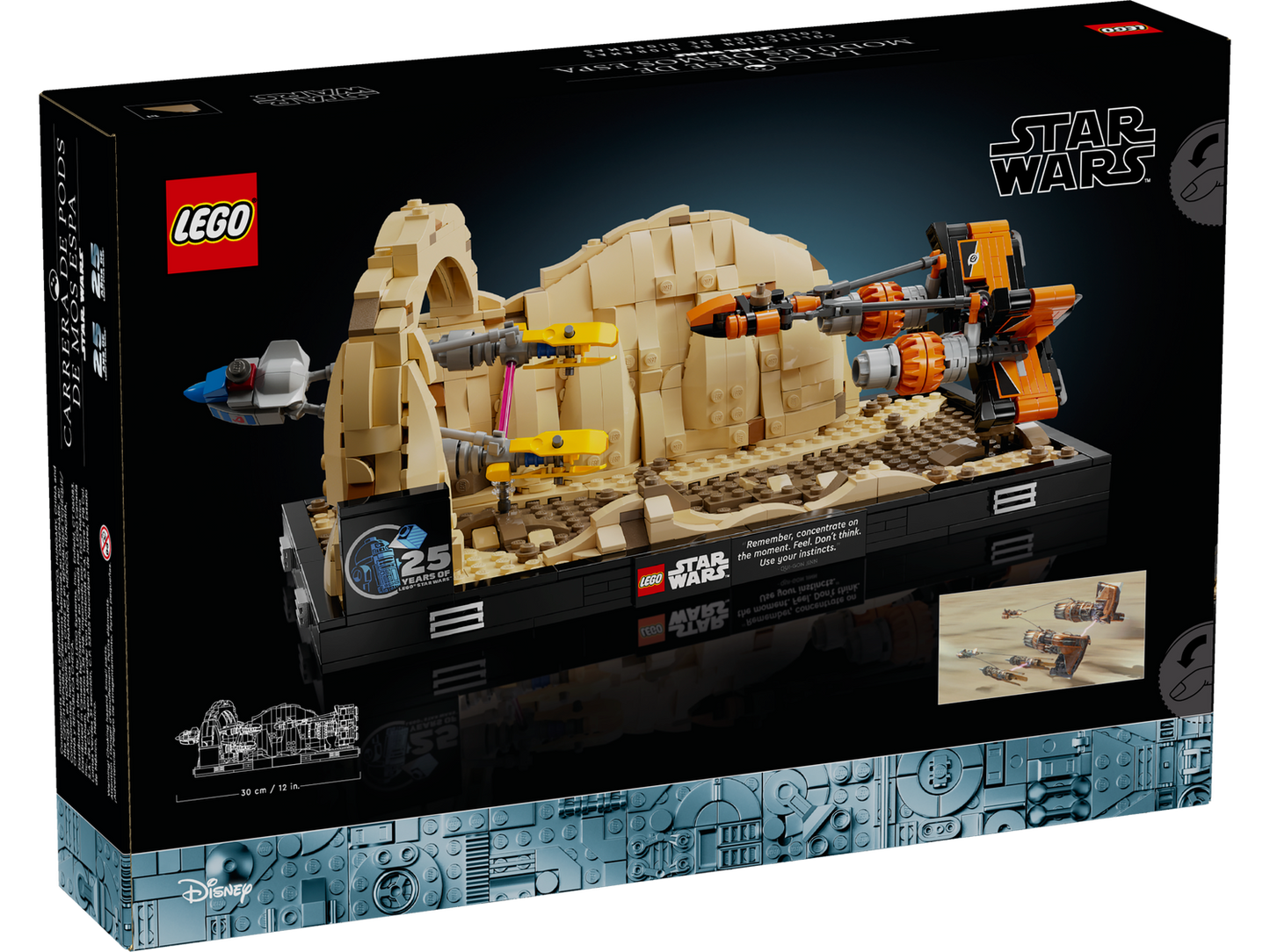 Star Wars 75380 Podrennen in Mos Espa Diorama