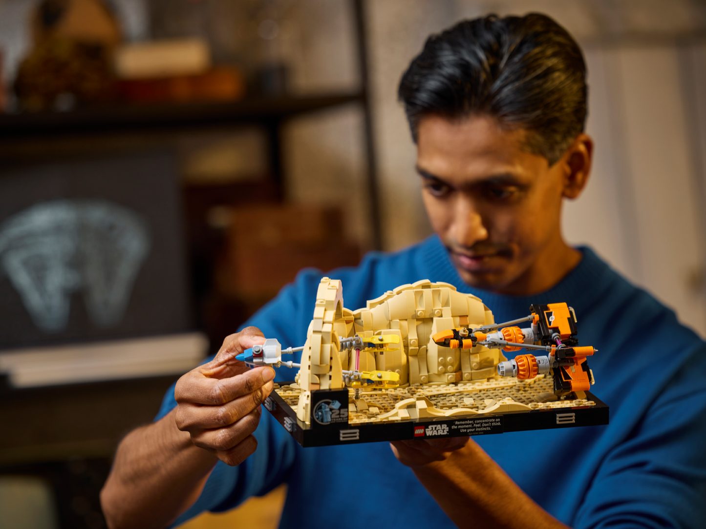Star Wars 75380 Podrennen in Mos Espa Diorama