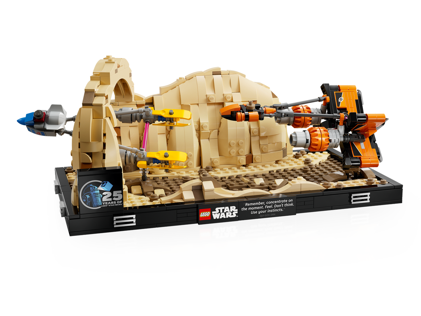 Star Wars 75380 Podrennen in Mos Espa Diorama