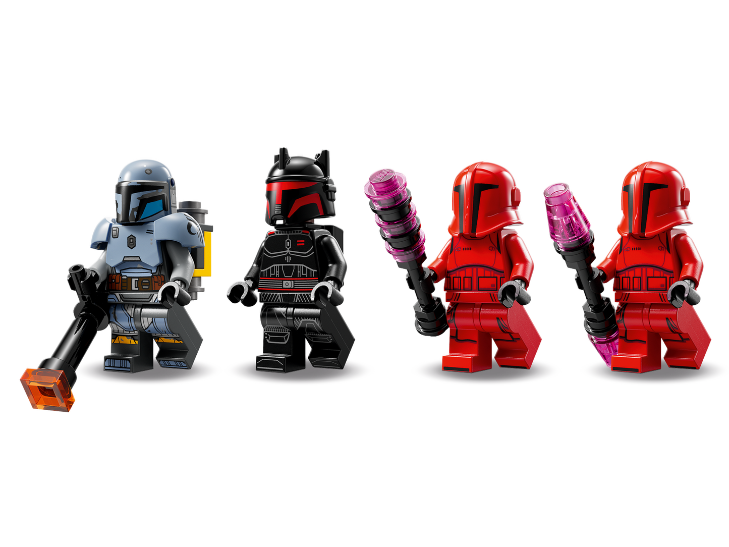 Star Wars 75386 Duell zwischen Paz Vizsla und Moff Gideon