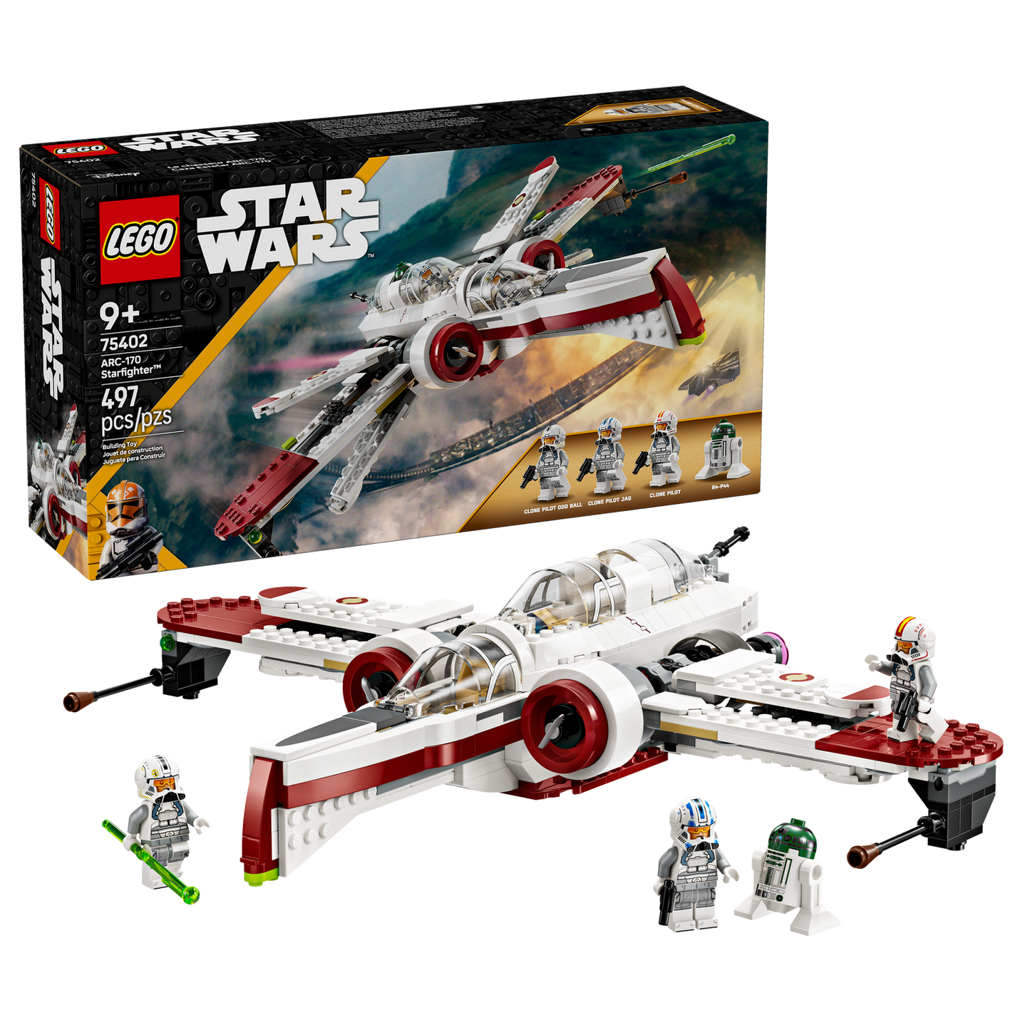 Star Wars 75402 ARC-170 Starfighter