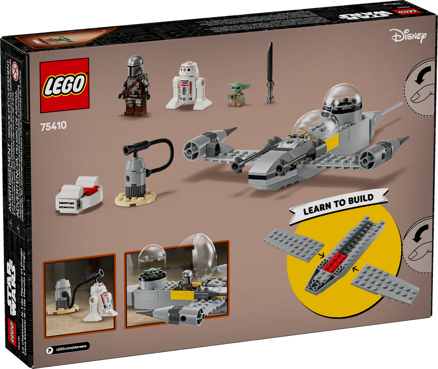 Star Wars 75410 Mandos und Grogus N-1 Starfighter