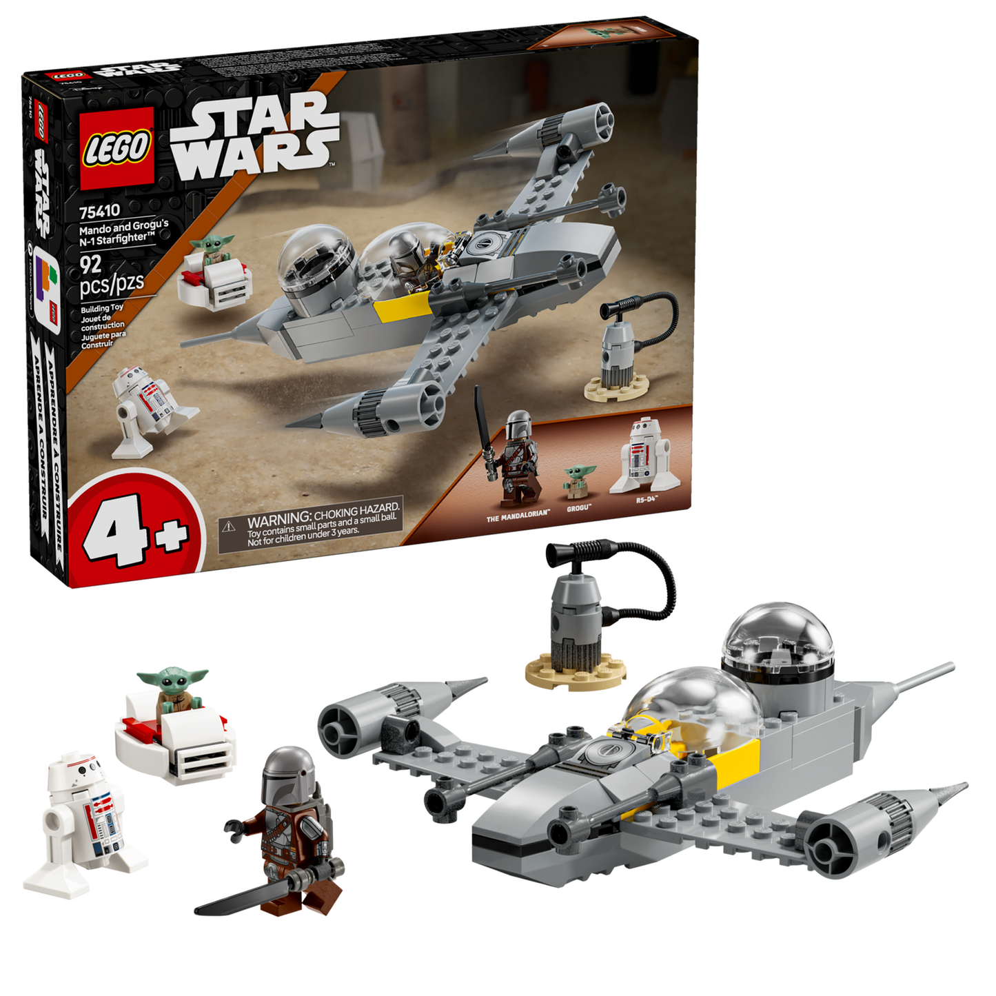 Star Wars 75410 Mandos und Grogus N-1 Starfighter