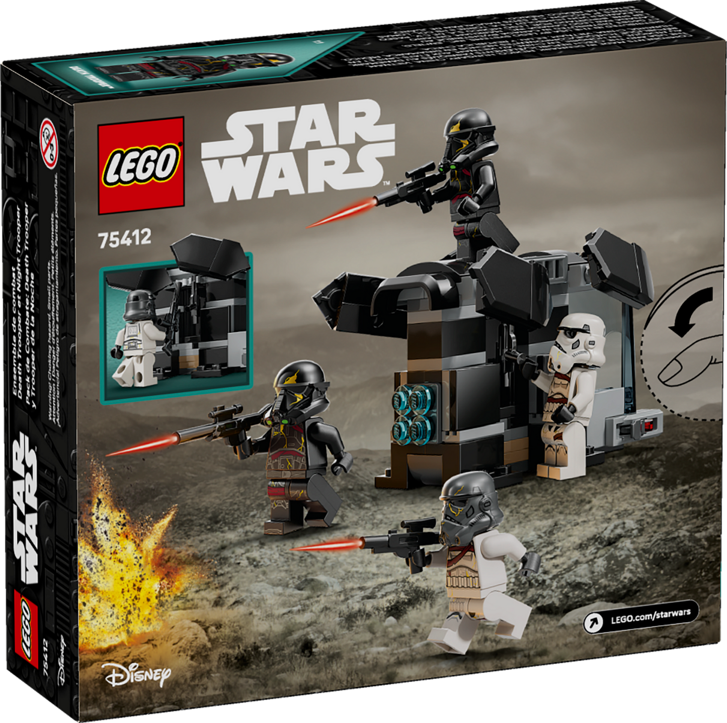 Star Wars 75412 Todestruppler & Nachttruppler Battle Pack
