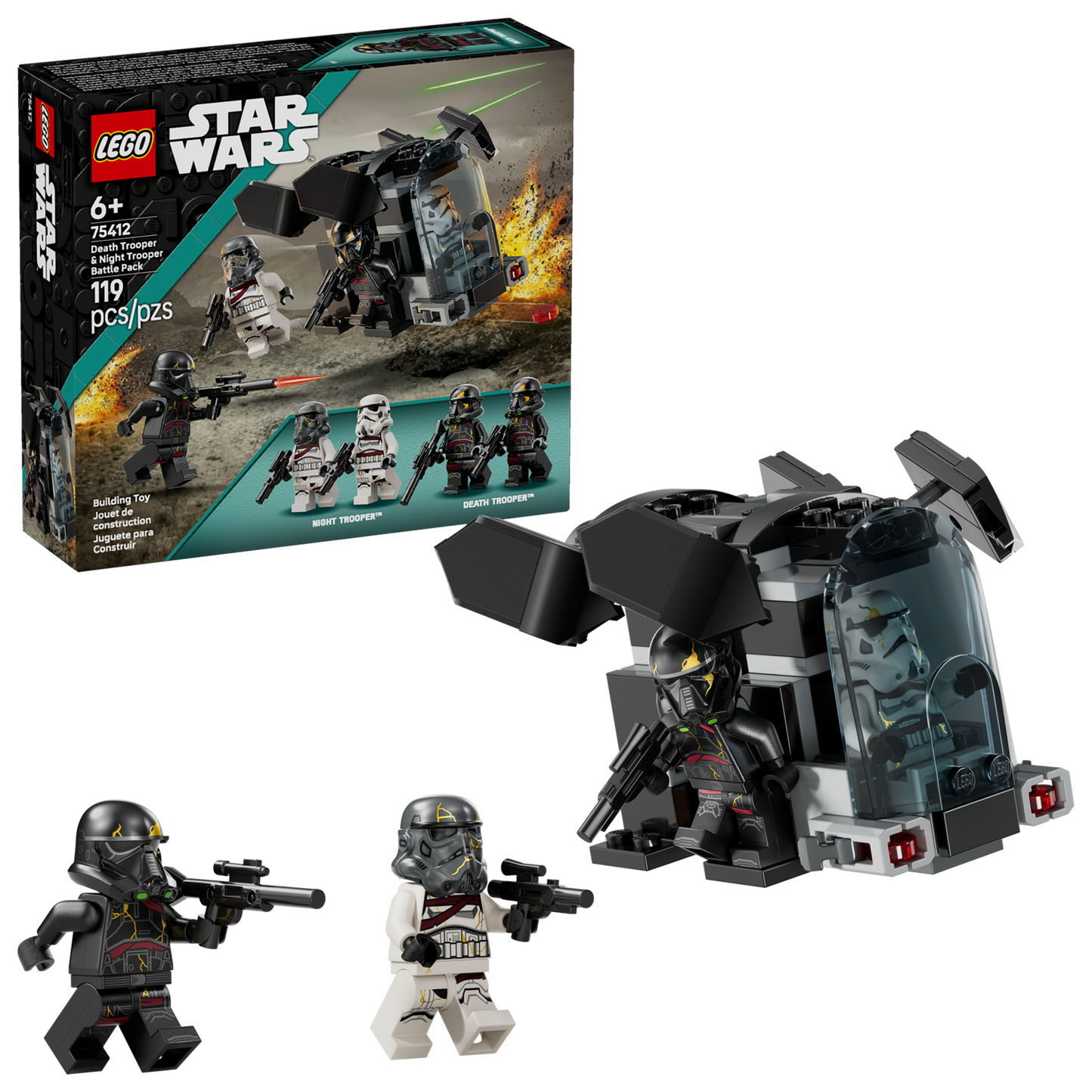 Star Wars 75412 Todestruppler & Nachttruppler Battle Pack