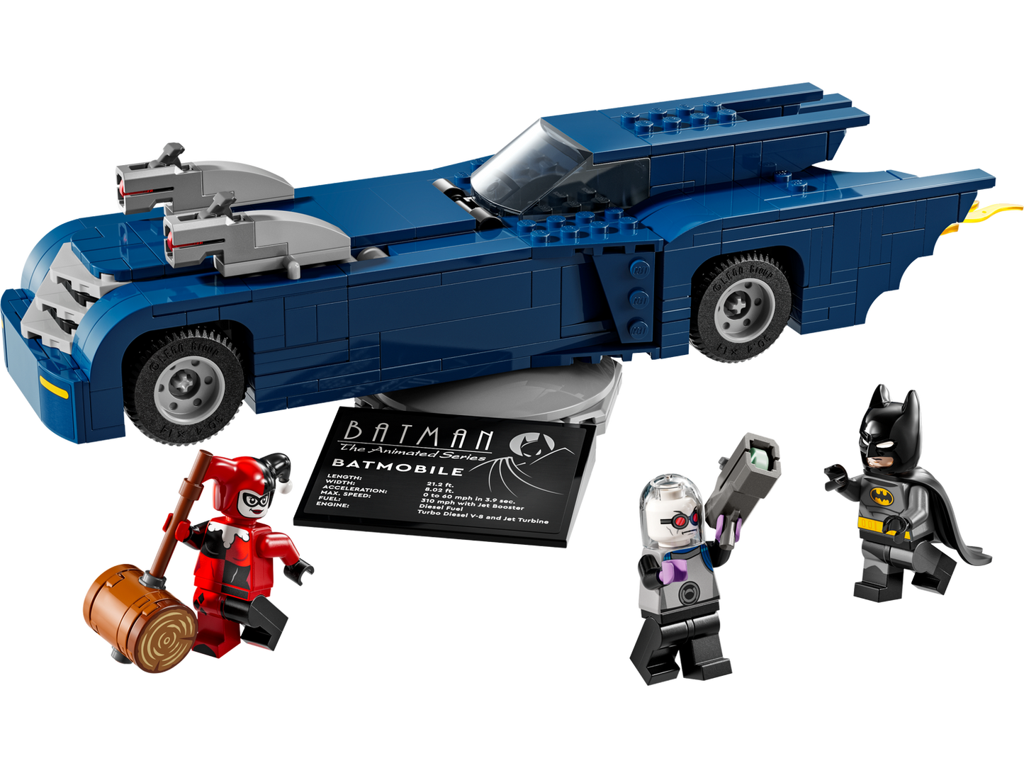Batman 76274 Batman im Batmobil vs. Harley Quinn und Mr. Freeze