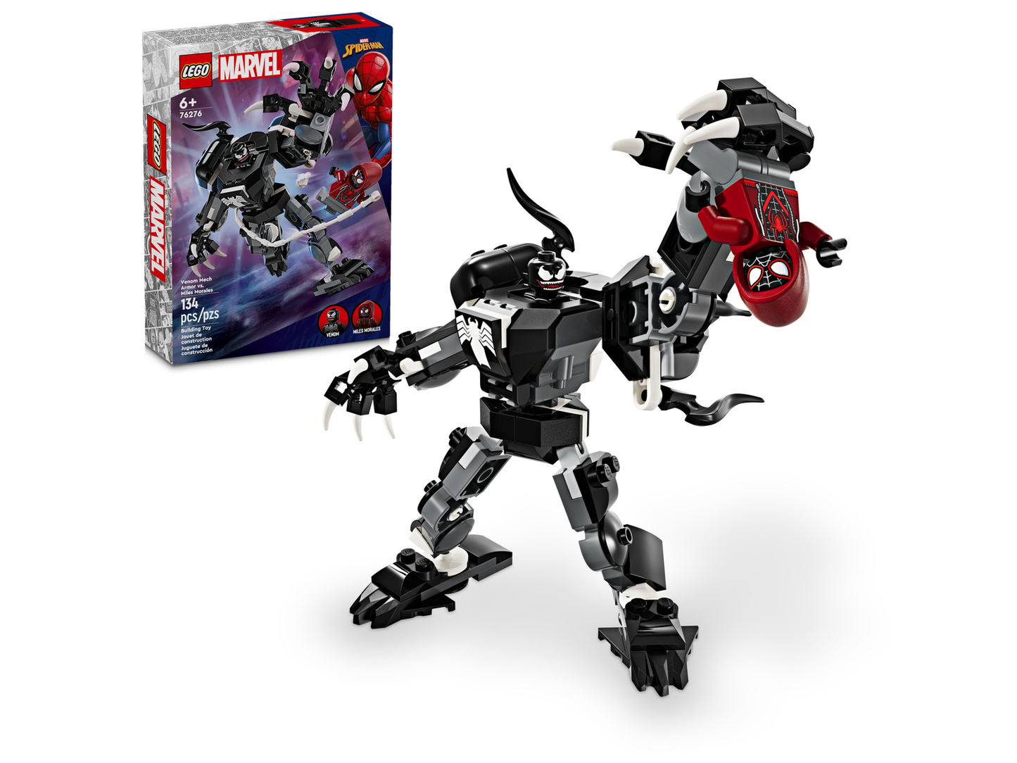 Spider-Man 76276 Venom Mech vs. Miles Morales