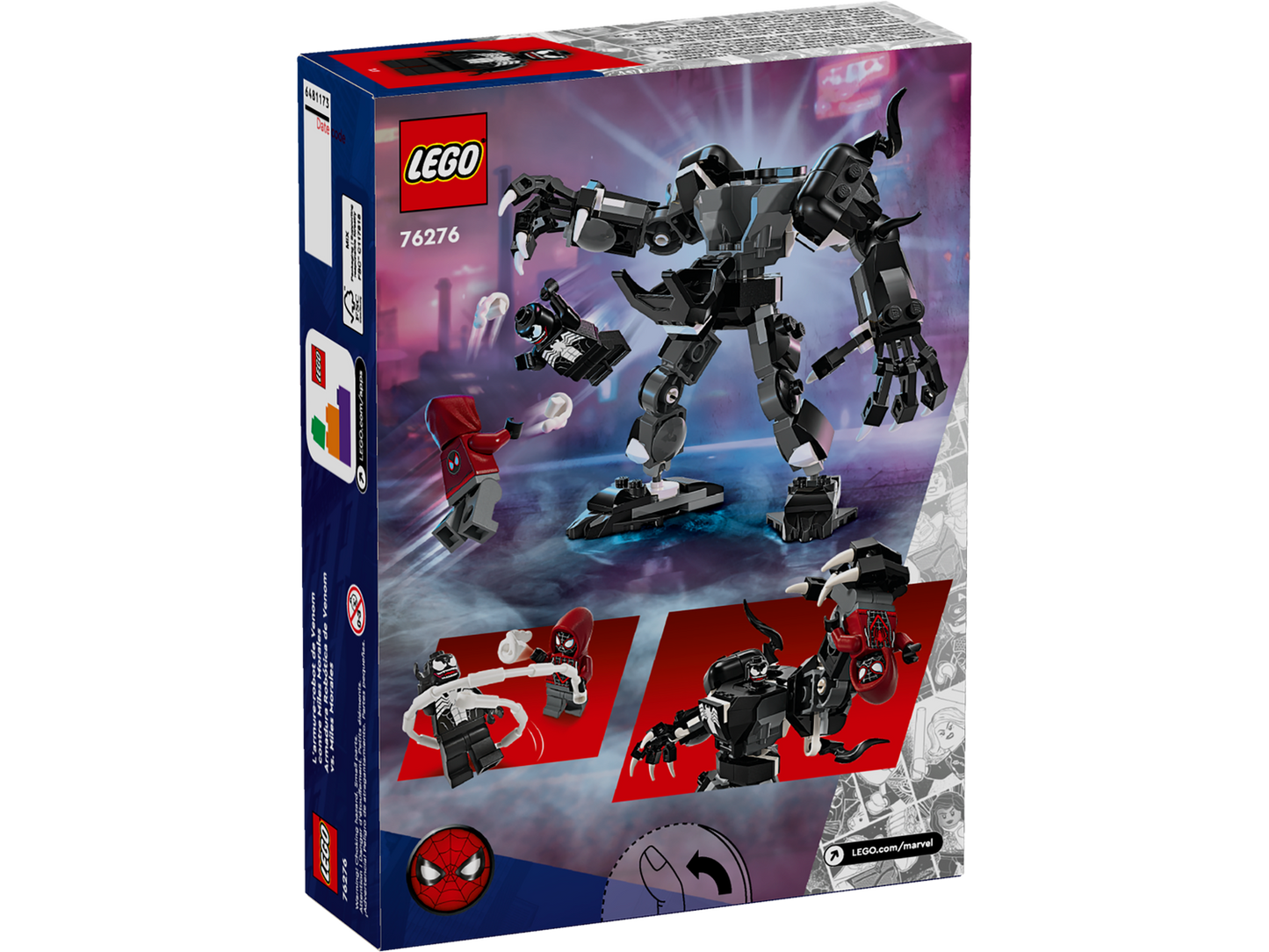 Spider-Man 76276 Venom Mech vs. Miles Morales