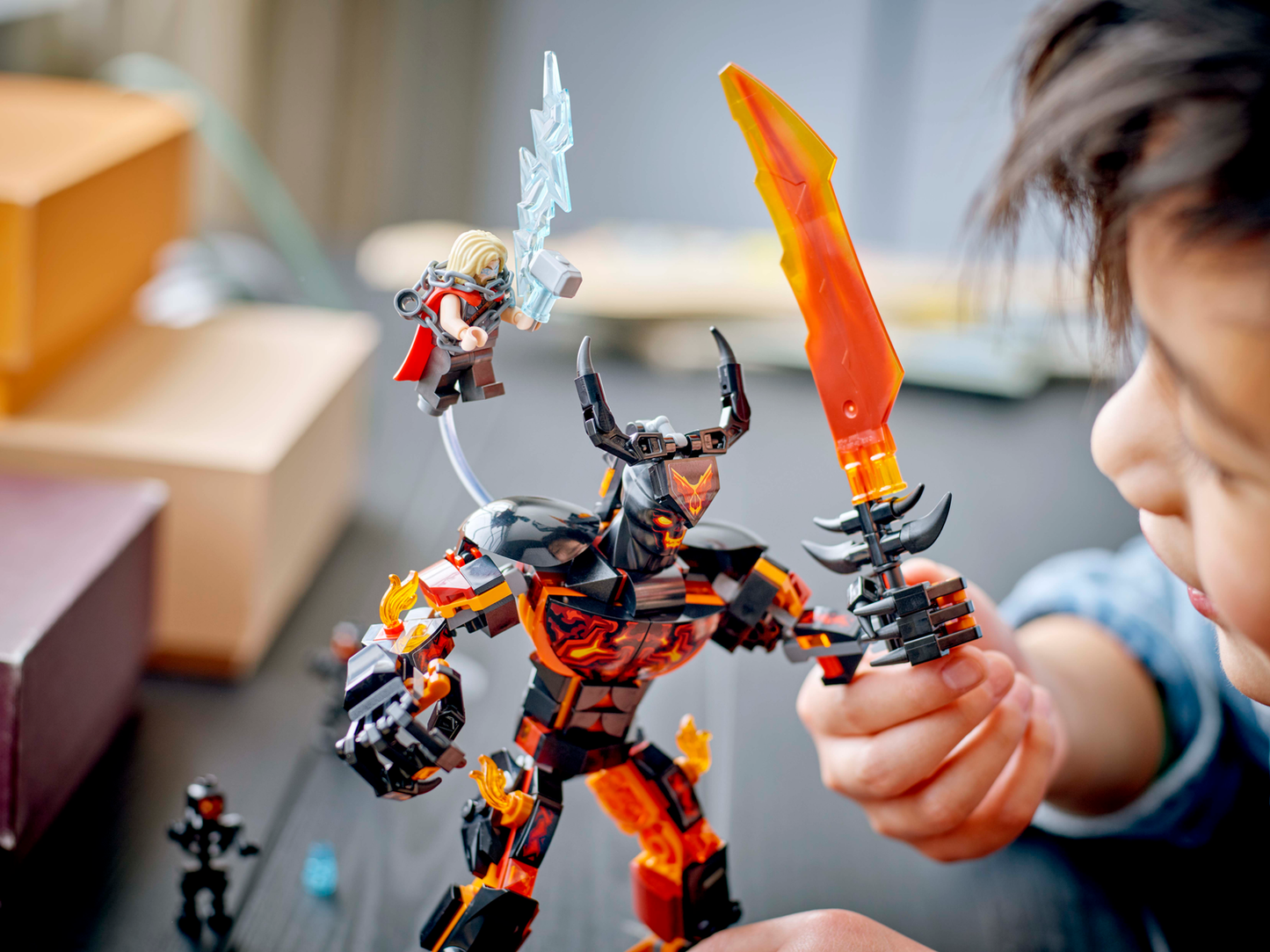Marvel 76289 Thor vs. Surtur Baufigur