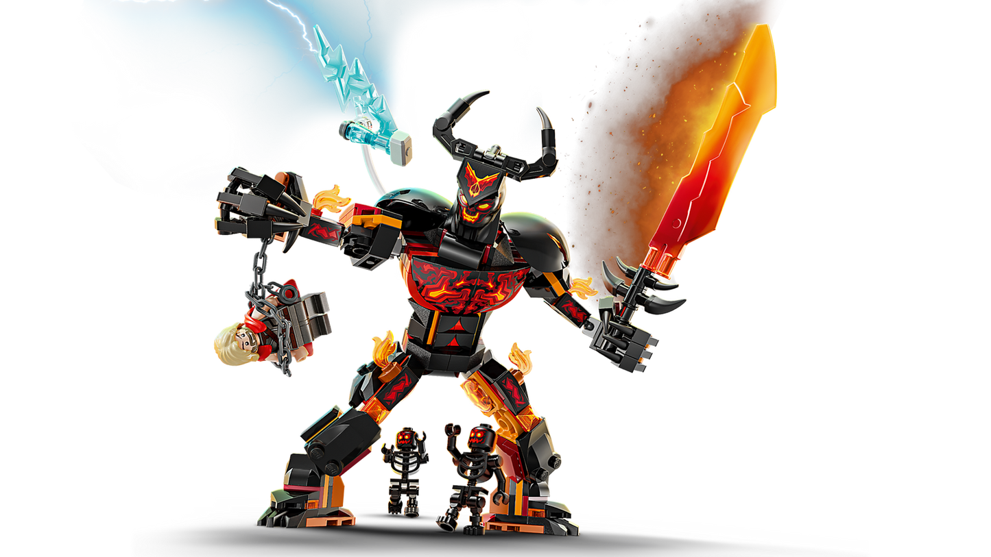 Marvel 76289 Thor vs. Surtur Baufigur