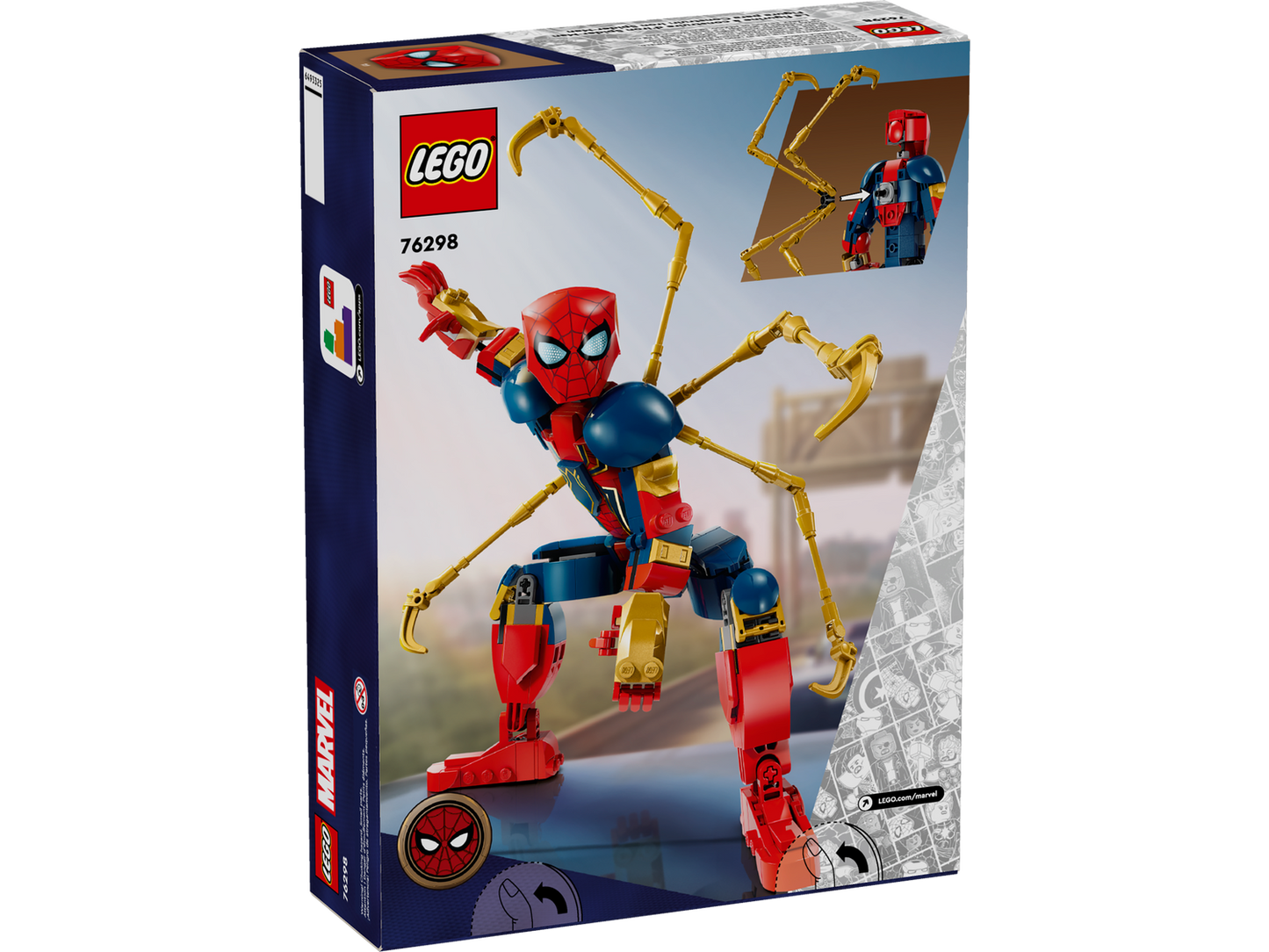 Marvel 76298 Iron Spider-Man Baufigur