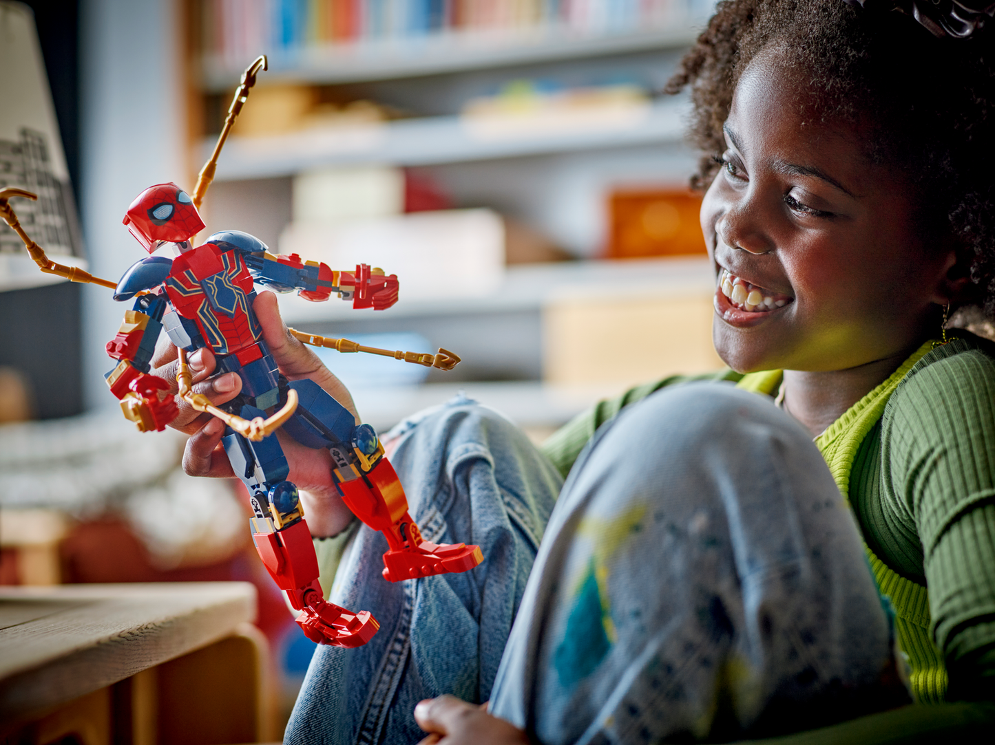 Marvel 76298 Iron Spider-Man Baufigur