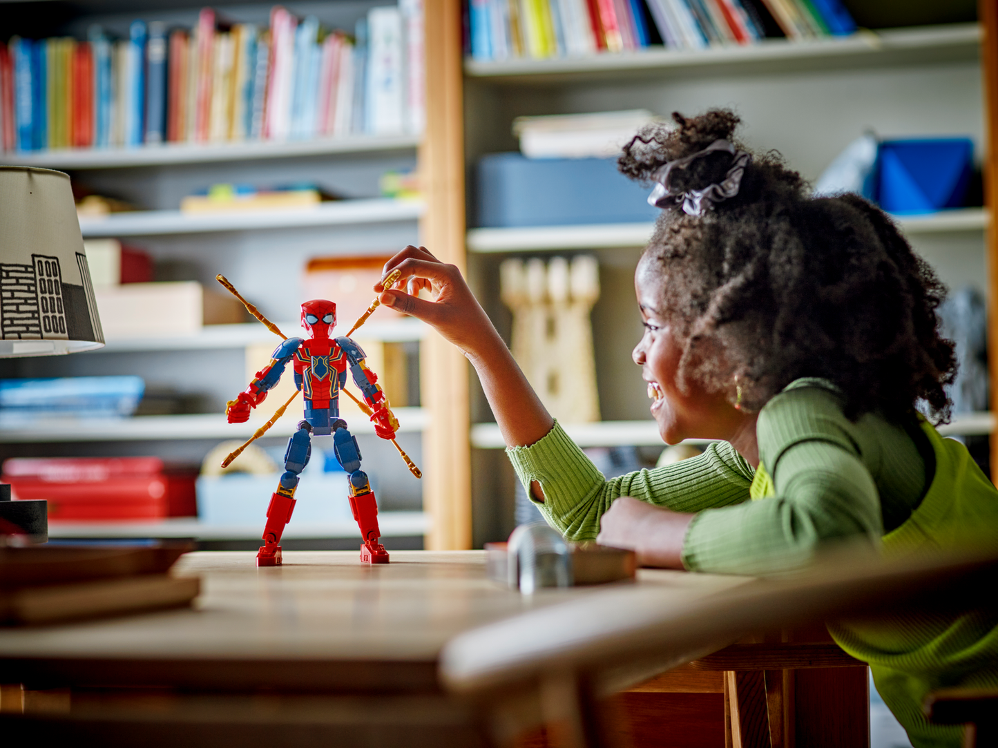 Marvel 76298 Iron Spider-Man Baufigur
