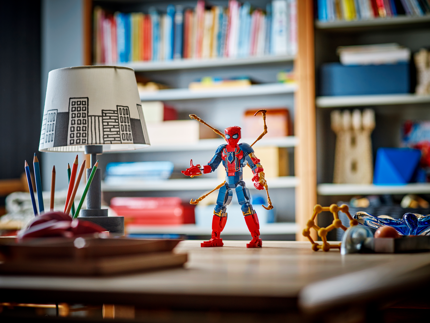 Marvel 76298 Iron Spider-Man Baufigur
