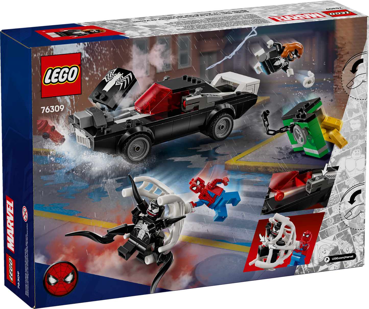 Marvel 76309 Spider-Man vs. Venom Muscle-Car