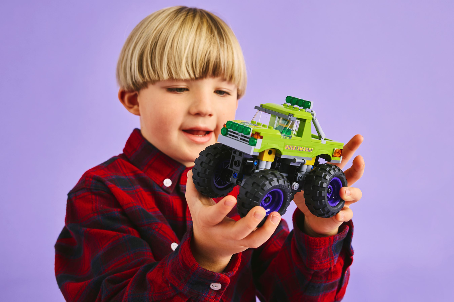 Marvel 76312 Hulk-Truck vs. Thanos