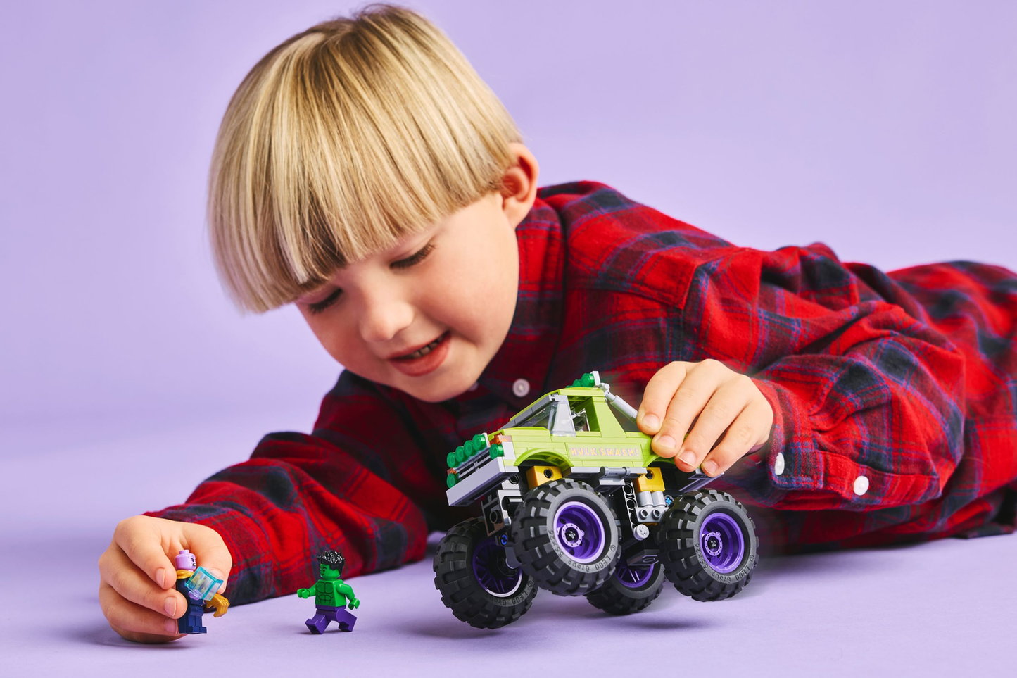 Marvel 76312 Hulk-Truck vs. Thanos
