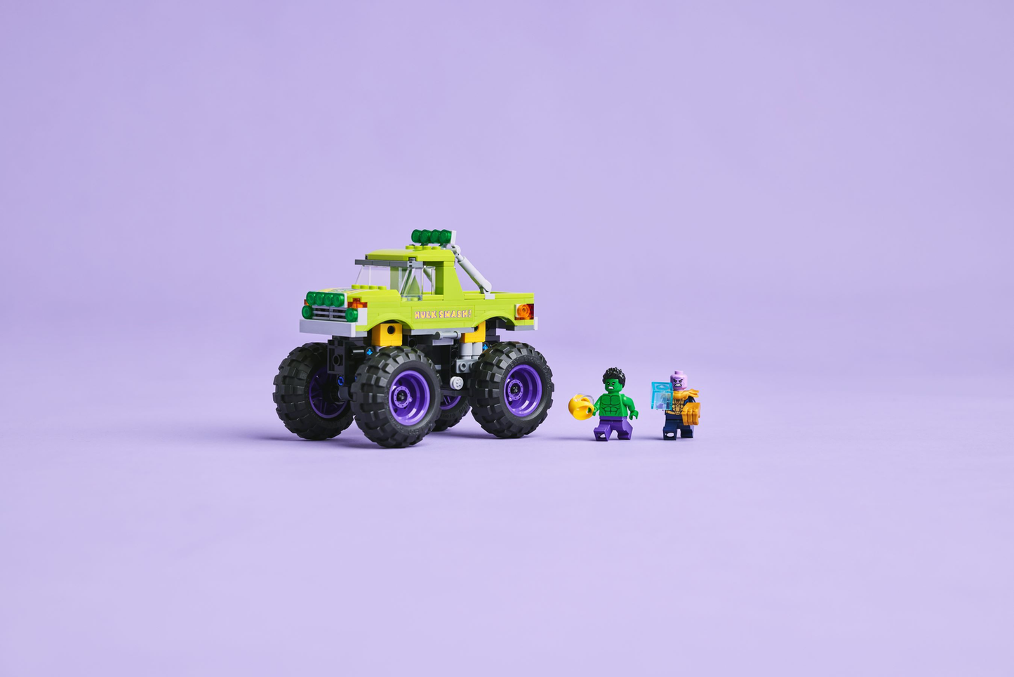 Marvel 76312 Hulk-Truck vs. Thanos
