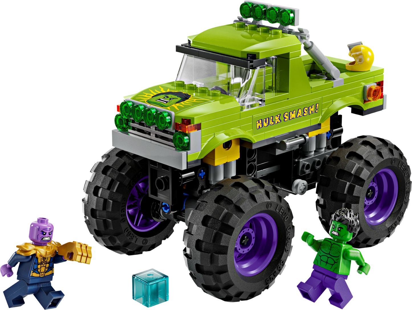 Marvel 76312 Hulk-Truck vs. Thanos
