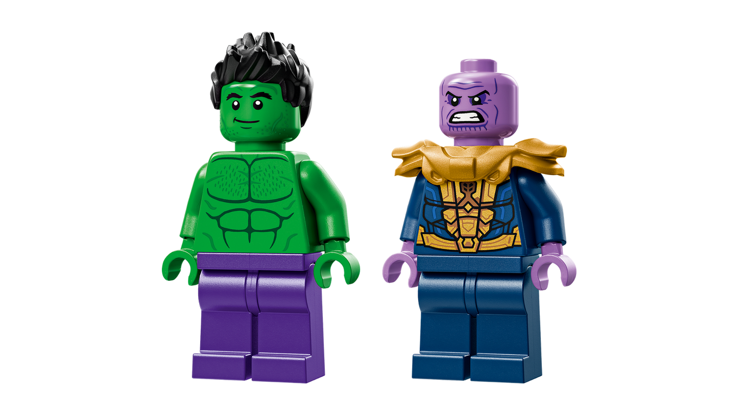Marvel 76312 Hulk-Truck vs. Thanos