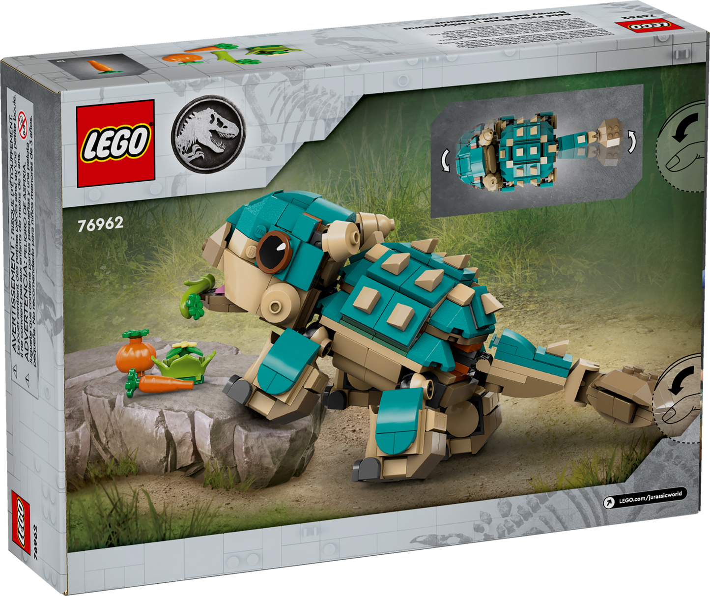 Jurassic World 76962 Baby Bumpy: Ankylosaurus