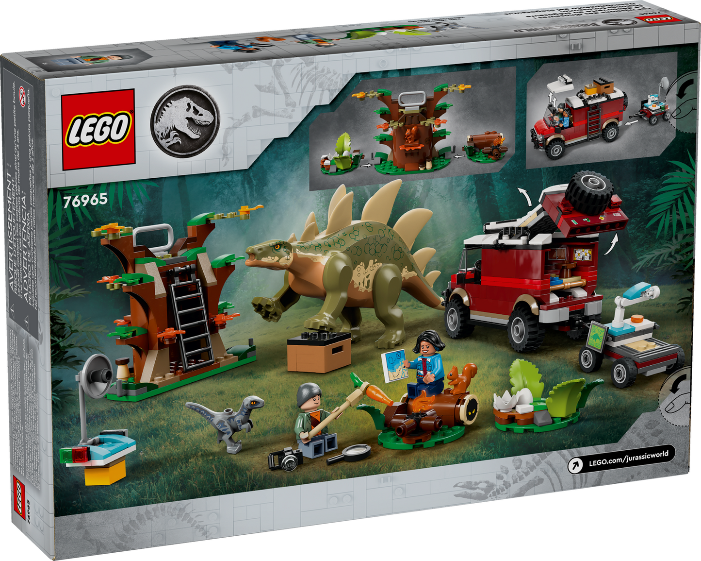 Jurassic World 76965 Dinosaurier-Missionen: Entdeckung des Stegosaurus