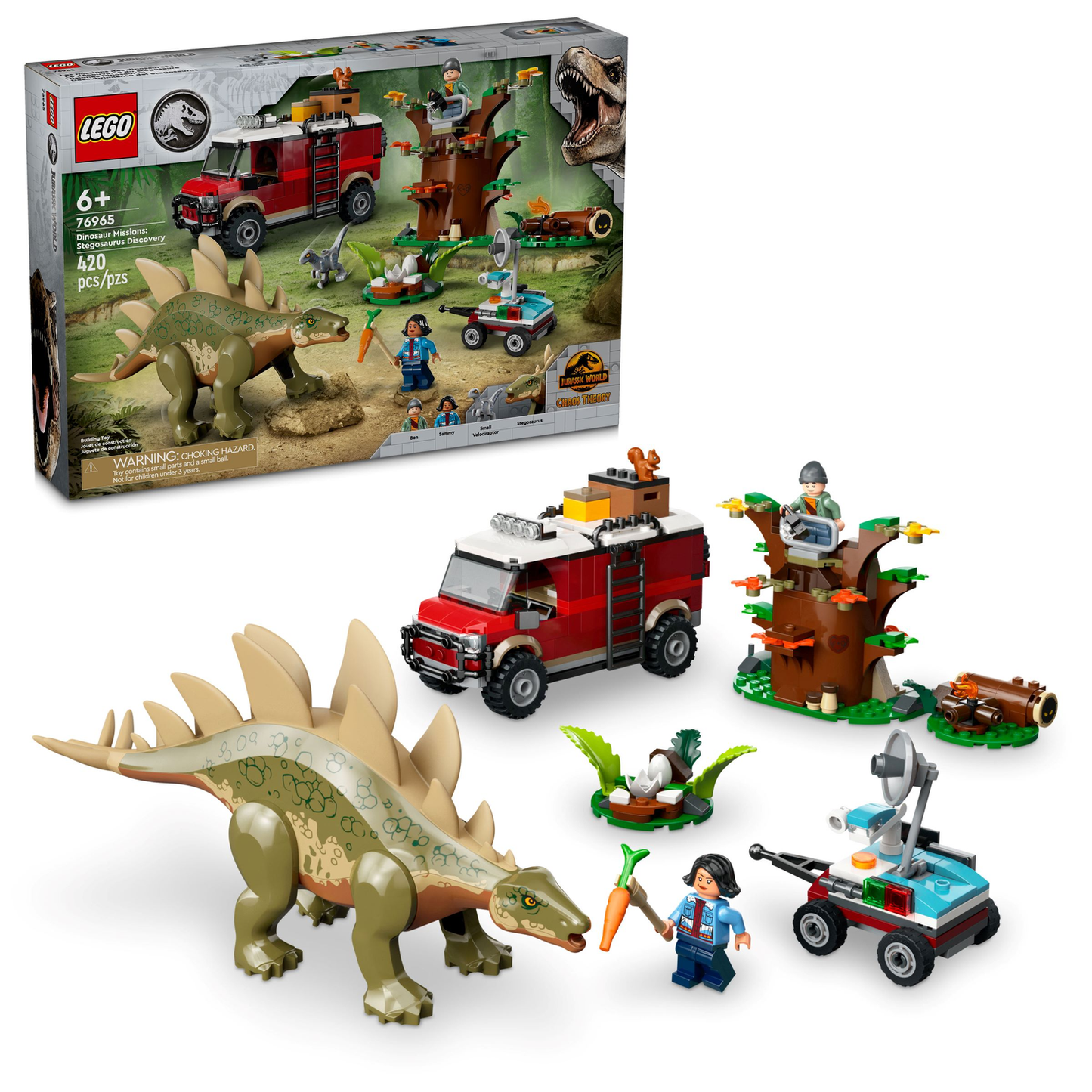 Jurassic World 76965 Dinosaurier-Missionen: Entdeckung des Stegosaurus