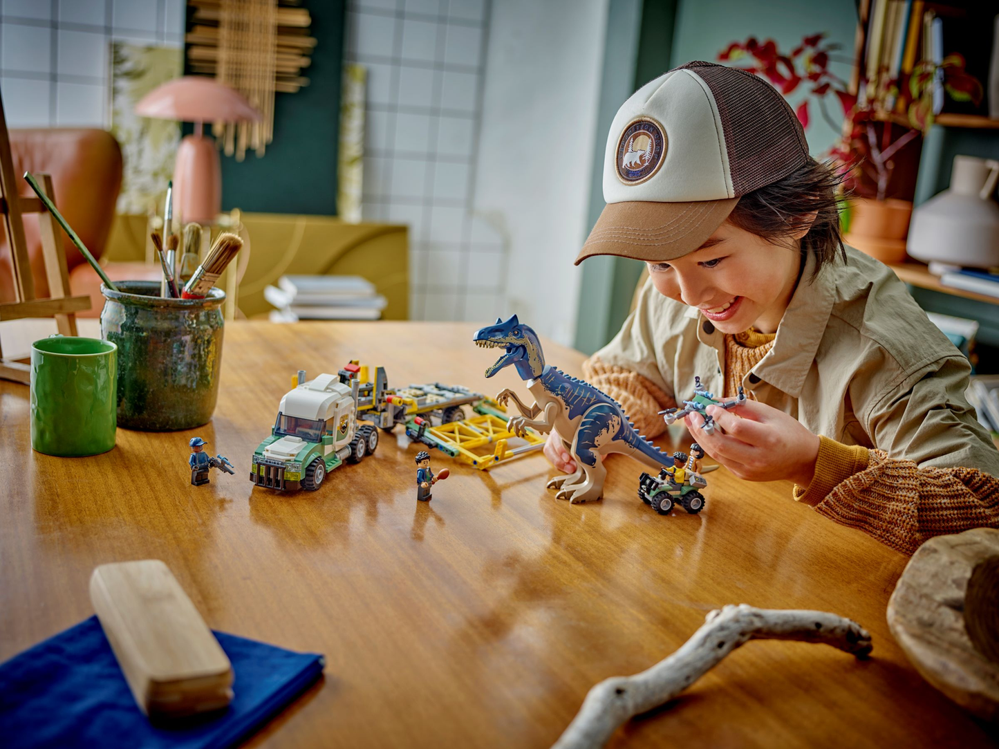 Jurassic World 76966 Dinosaurier-Missionen: Allosaurus-Transporter