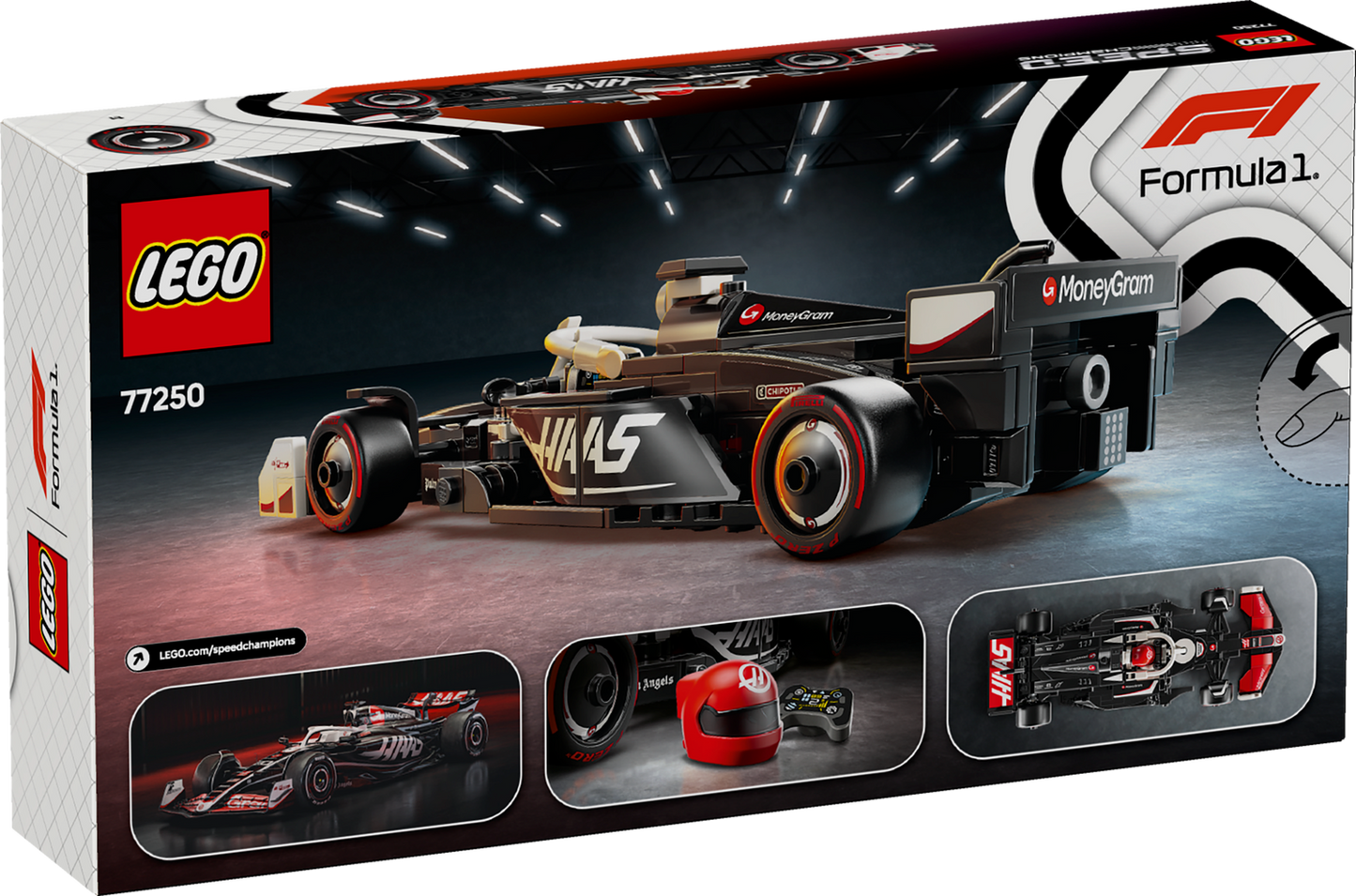 Speed Champions 77250 MoneyGram Haas F1 Team VF-24 Rennauto