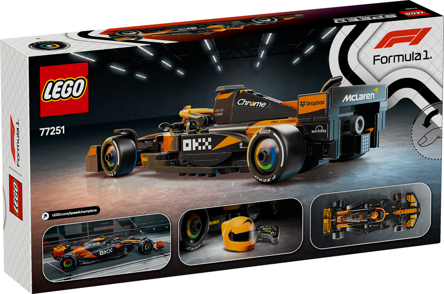 Speed Champions 77251 McLaren F1 Team MCL38 Rennauto