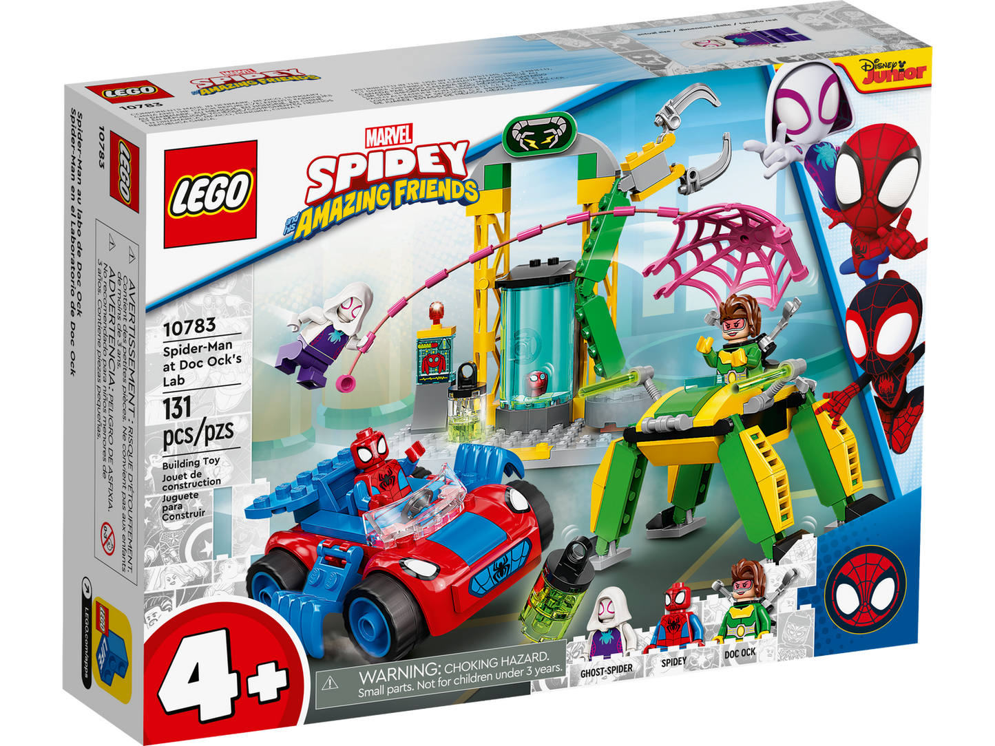 Spider-Man 10783 Spider-Man in Doc Ocks Labor