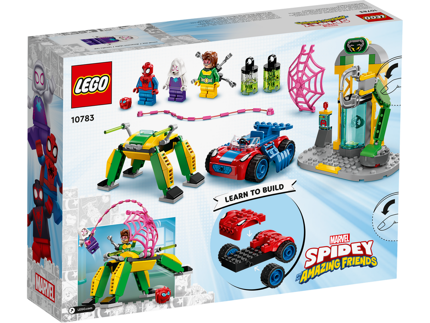 Spider-Man 10783 Spider-Man in Doc Ocks Labor