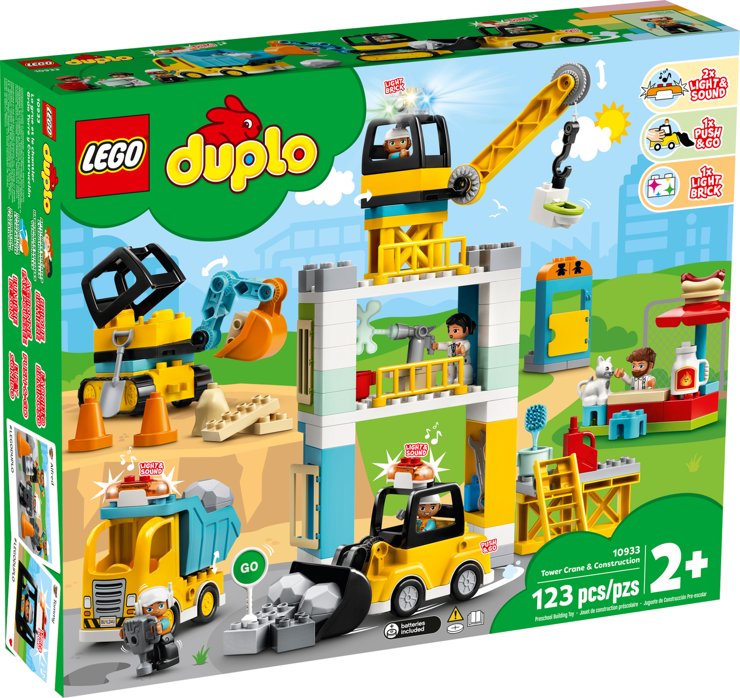 DUPLO 10933 Große Baustelle mit Licht und Ton