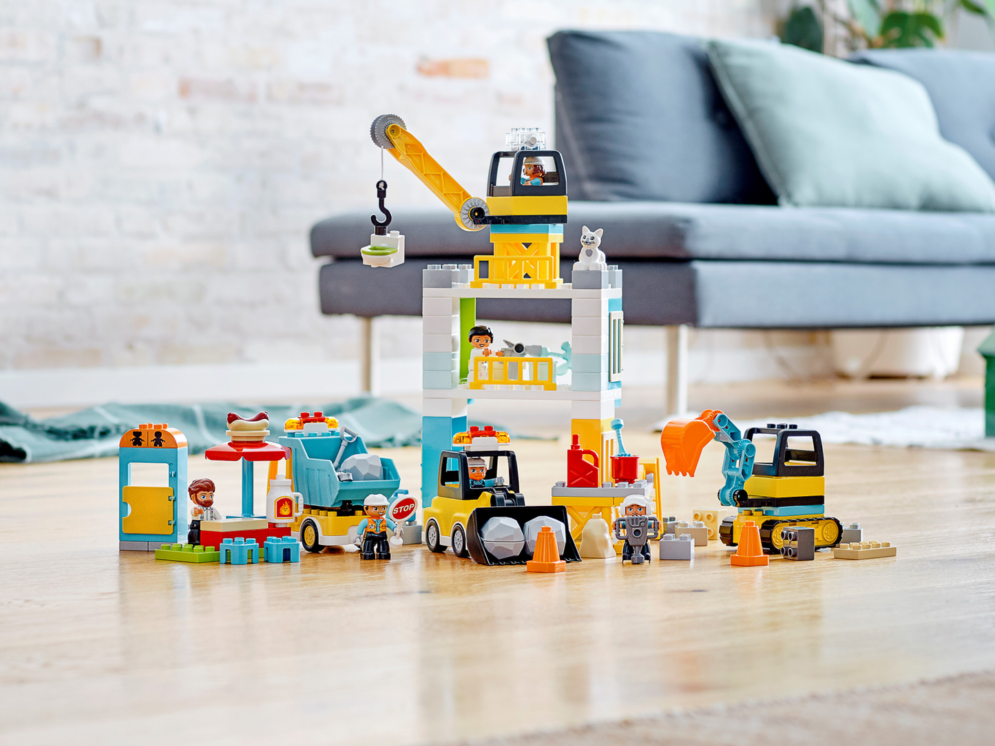 DUPLO 10933 Große Baustelle mit Licht und Ton