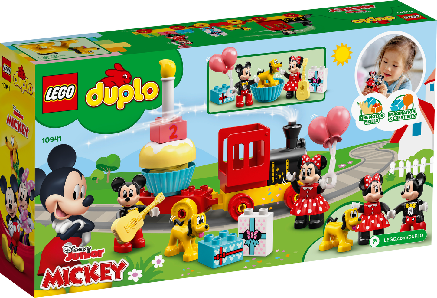 DUPLO 10941 Mickys und Minnies Geburtstagszug