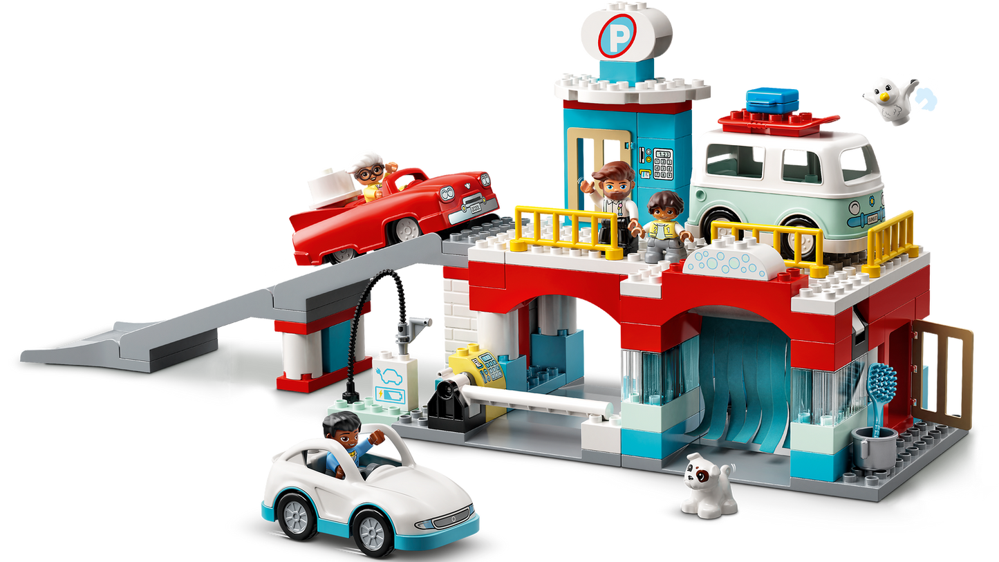 DUPLO 10948 Parkhaus mit Autowaschanlage