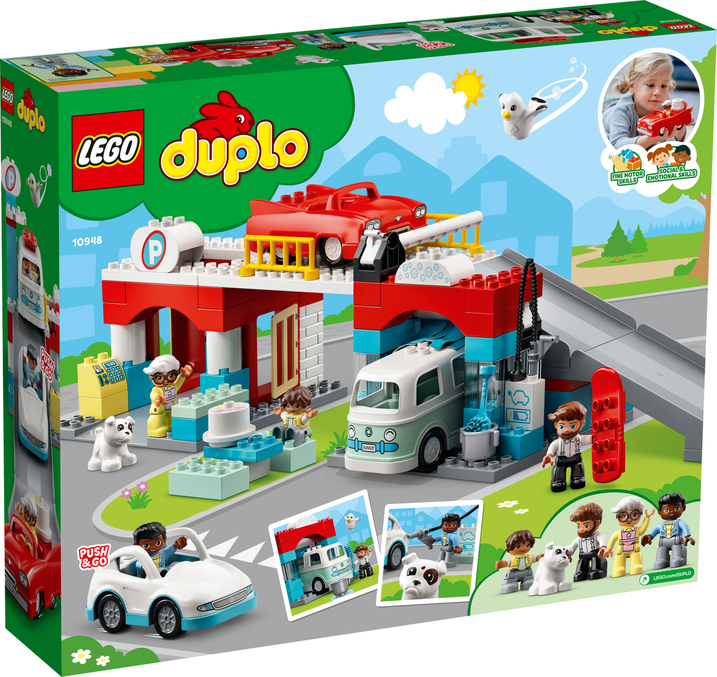 DUPLO 10948 Parkhaus mit Autowaschanlage