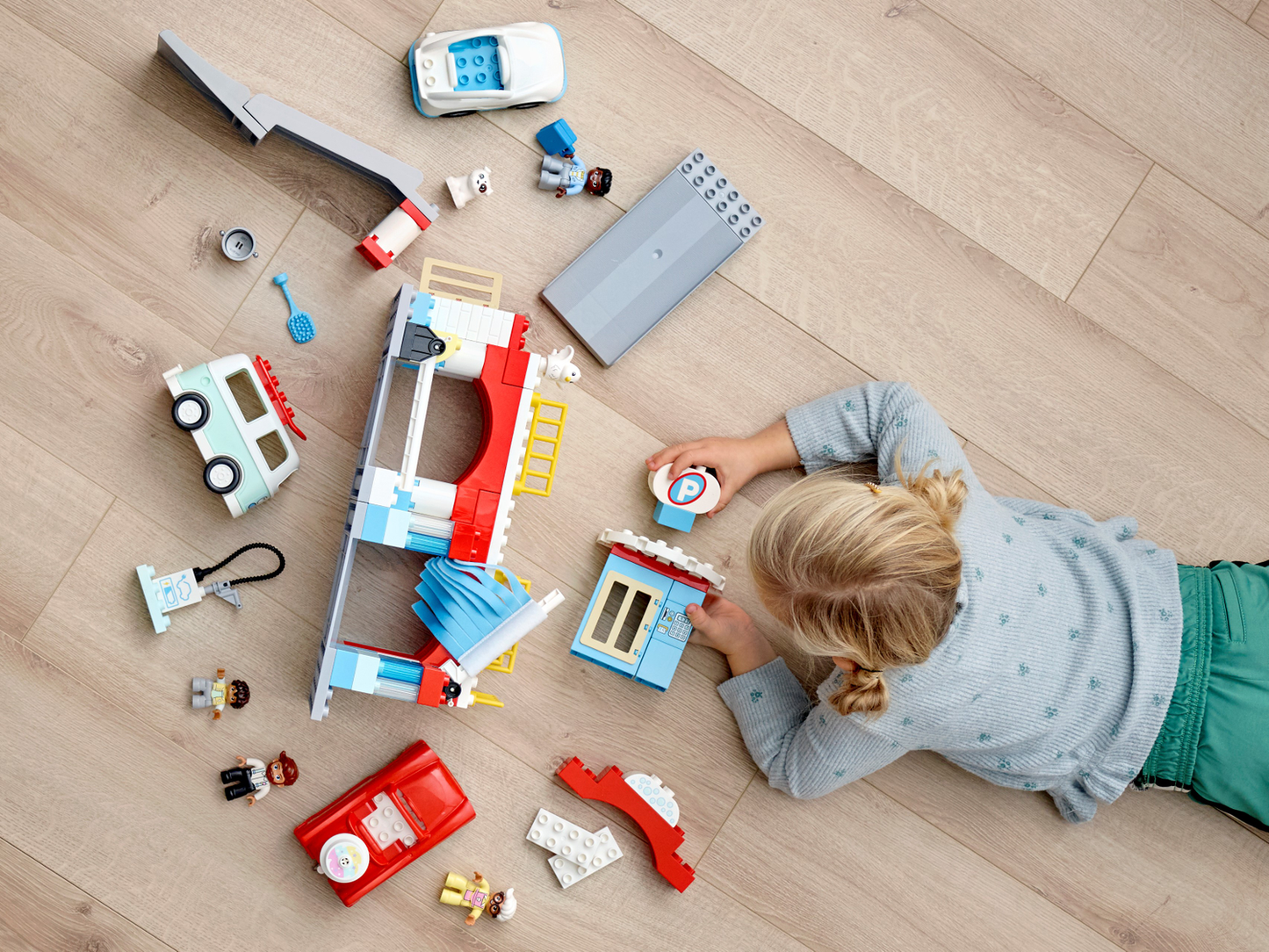 DUPLO 10948 Parkhaus mit Autowaschanlage