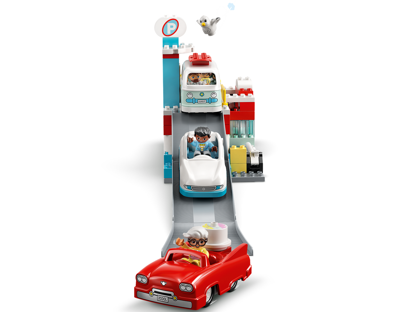 DUPLO 10948 Parkhaus mit Autowaschanlage