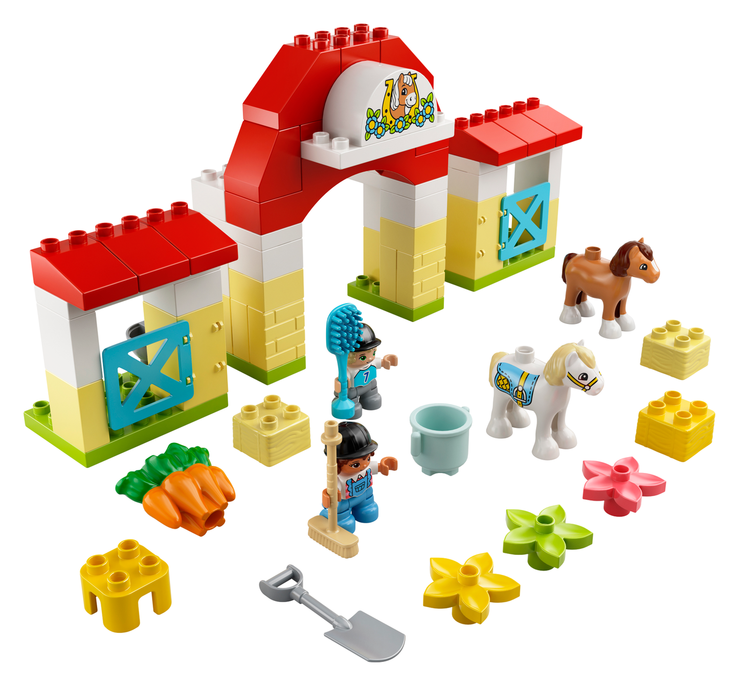 DUPLO 10951 Pferdestall und Ponypflege