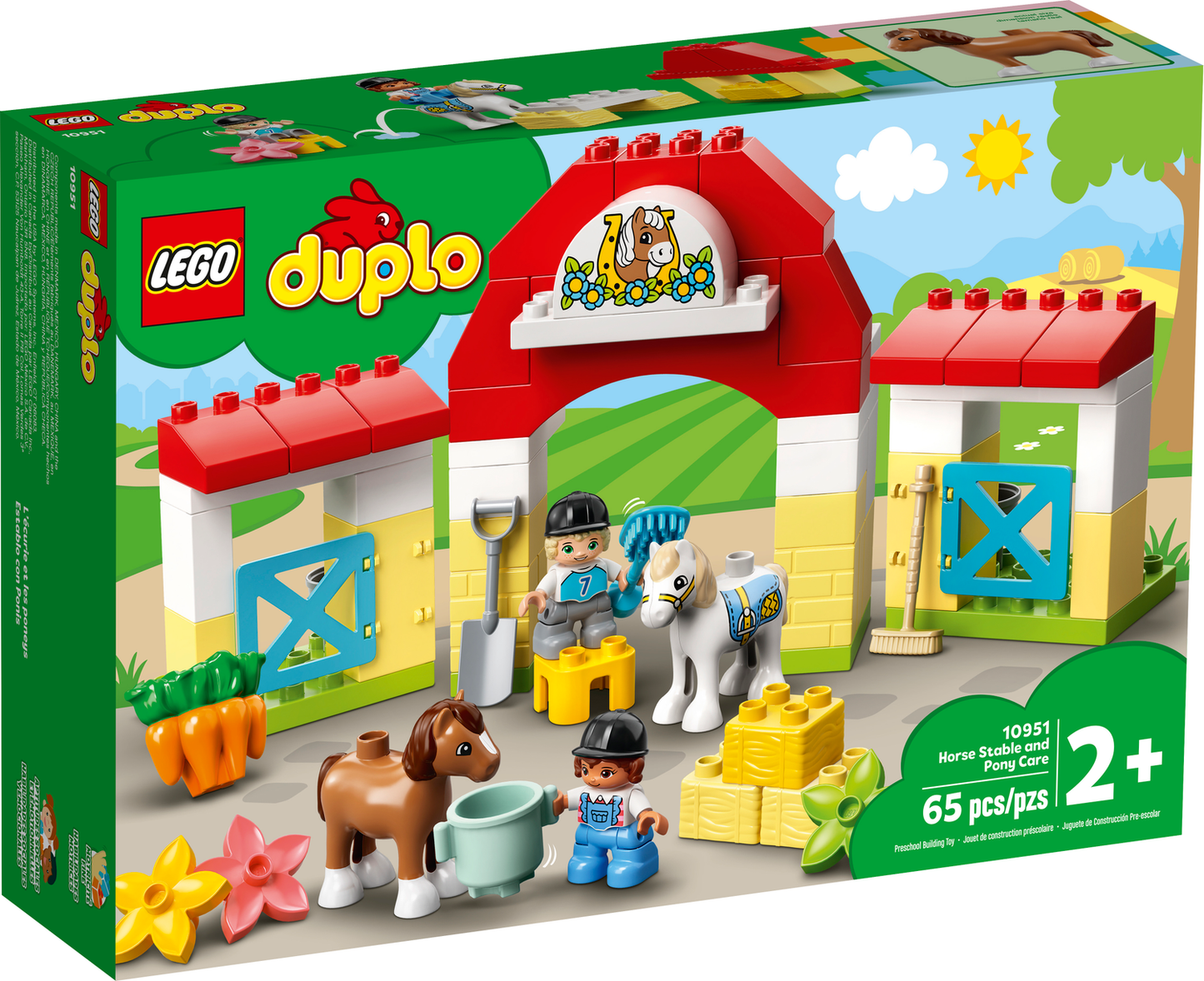 DUPLO 10951 Pferdestall und Ponypflege