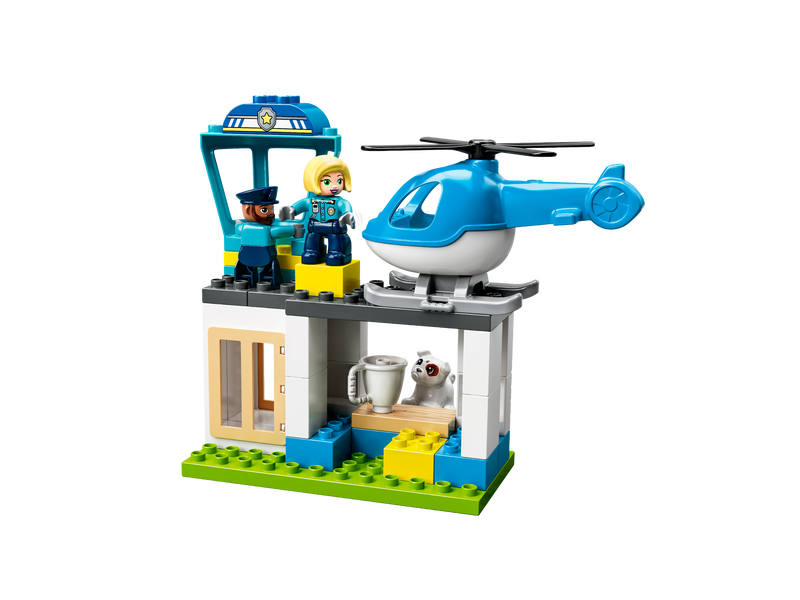 DUPLO 10959 Polizeistation mit Hubschrauber
