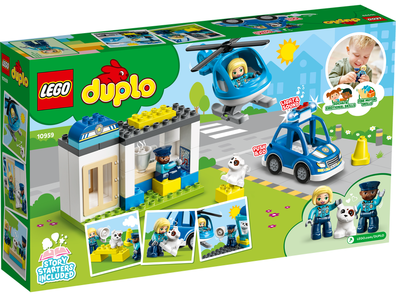 DUPLO 10959 Polizeistation mit Hubschrauber