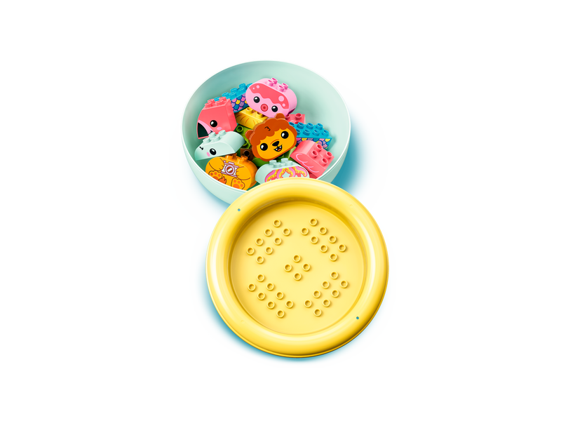 DUPLO 10966 Badewannenspaß: Schwimmende Tierinsel