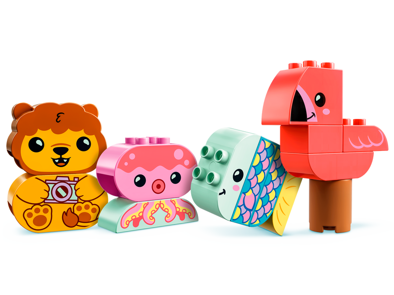DUPLO 10966 Badewannenspaß: Schwimmende Tierinsel