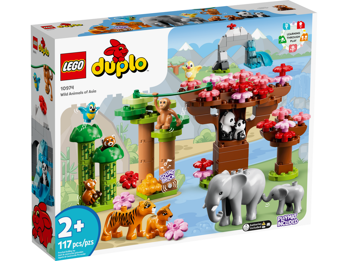 DUPLO 10974 Wilde Tiere Asiens